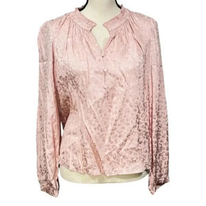 Greylin Leopard Print Blouse